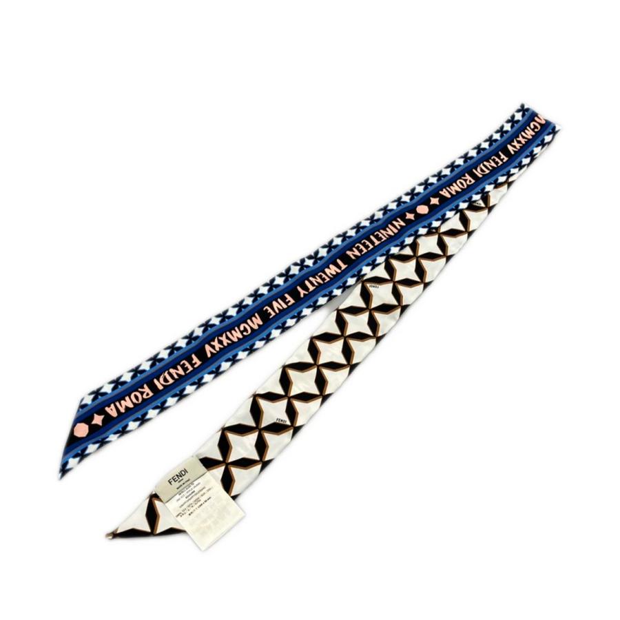 【値下げ中】FENDI シルク ヘアアクセサリー 幾何学模様 131653_1_l.webp