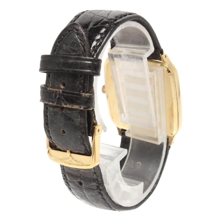 正規品 LONGINES クォーツ 腕時計 スクエア型 LONGINES 【LONGINES】ロンジン スクエア 革ベルト クォーツ