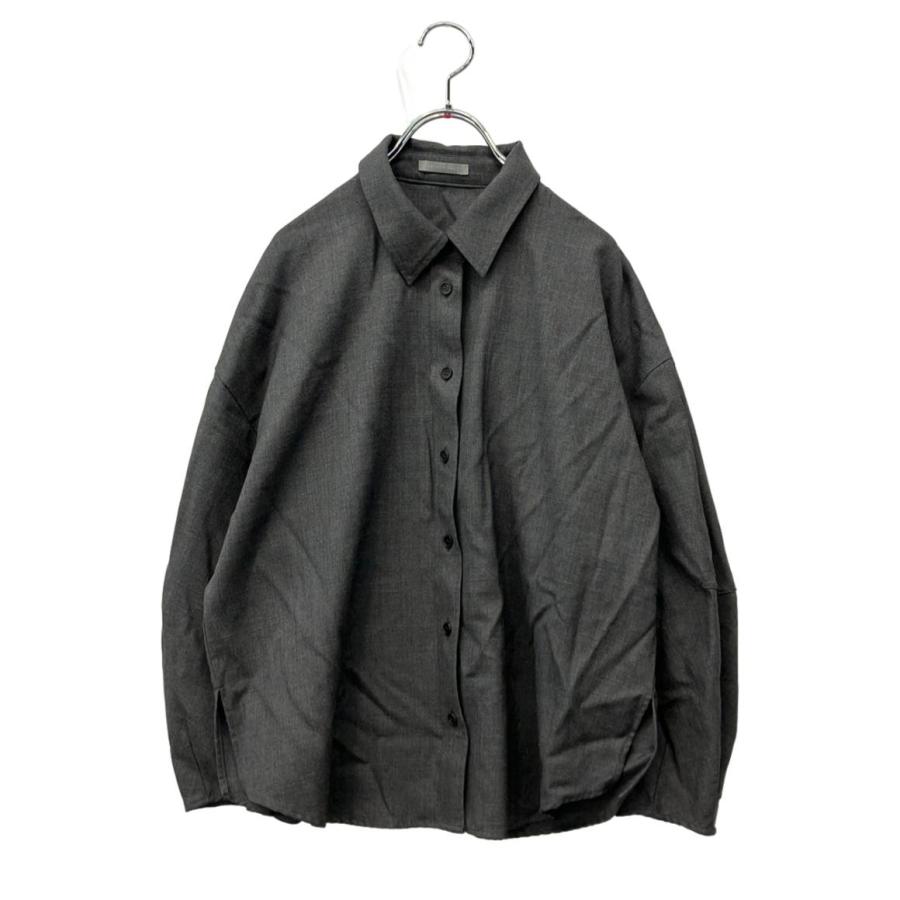 セオリーリュクス 長袖ブラウス 25AW Suave Saxony Kallen Shirt 03