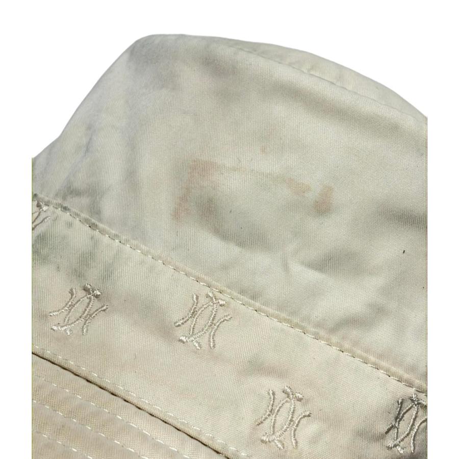 美品　エルメス　MOTSCH　モッチ　ハット　サイズ５６　ベージュ系 エルメス☆バケットハット 帽子 キャップ ハット モッチ リネン