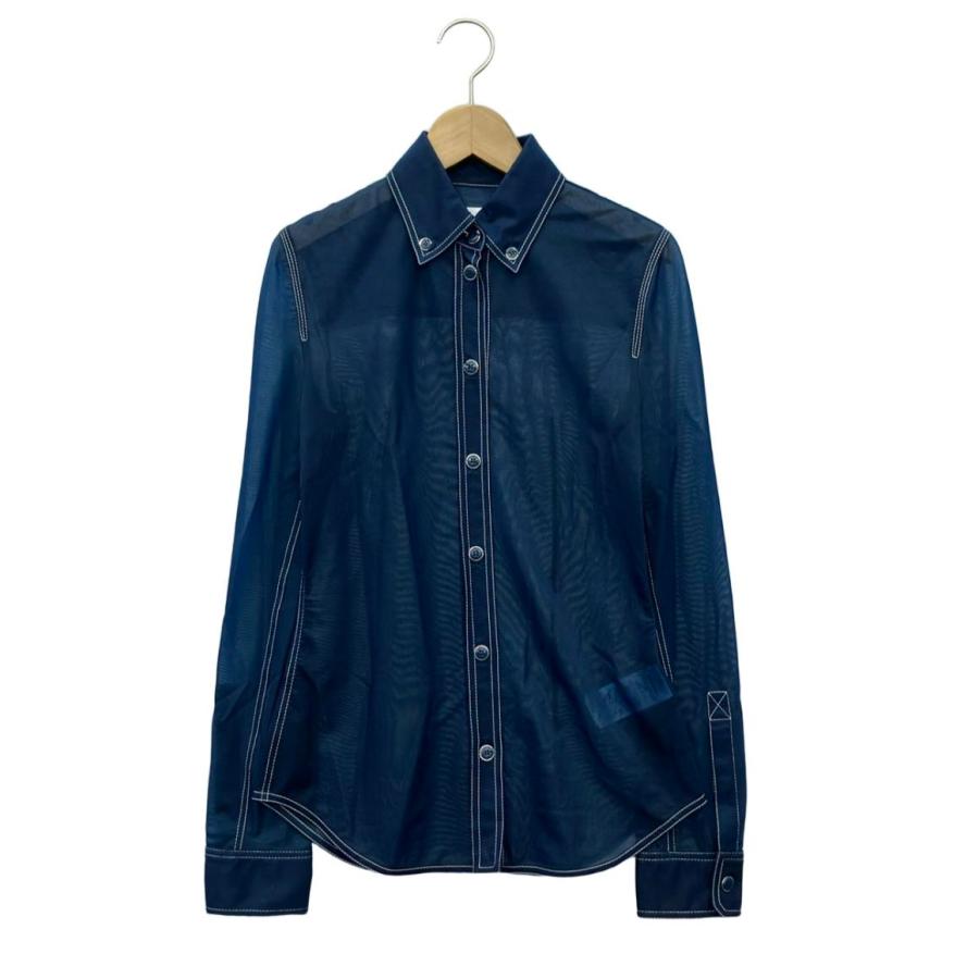 バーバリー 長袖シャツ レディース シアーシャツ SIZE 4 (S) BURBERRY 