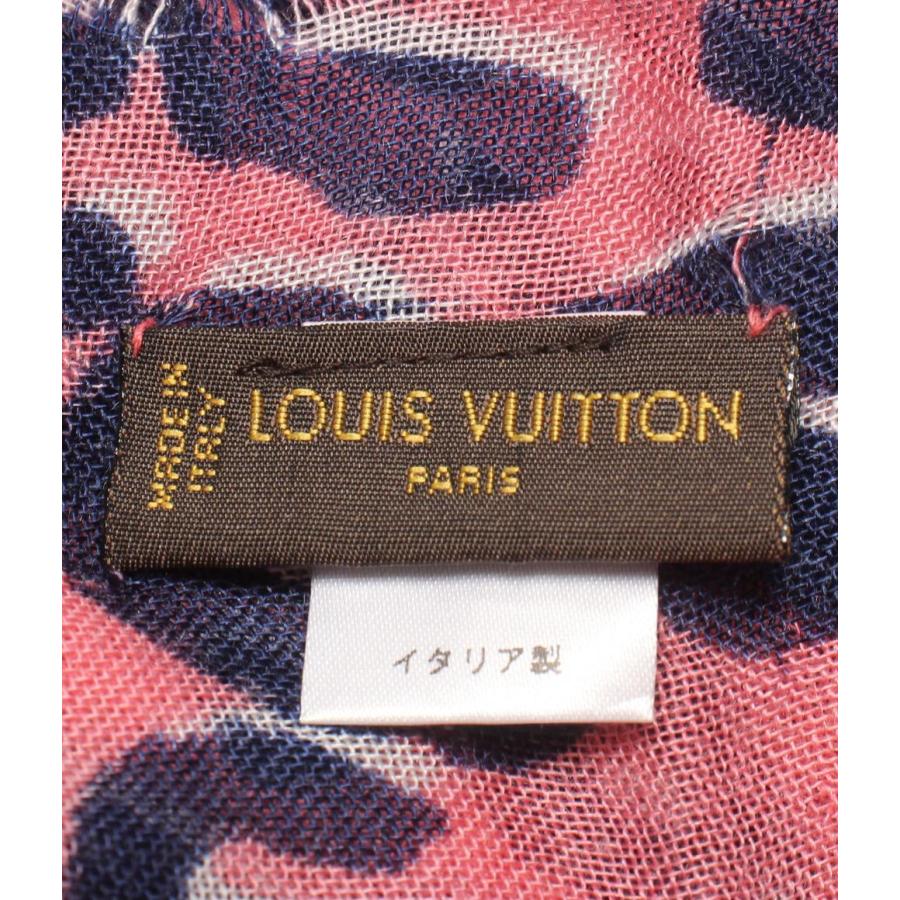 ルイ・ヴィトン 大判ストール ショール レオパード柄 レディース LOUIS