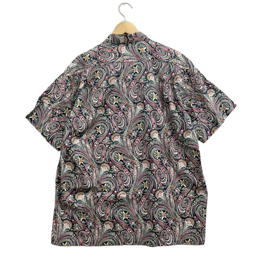 ジムトンプソン　リネンシャツ　麻　ゾウ柄 ジムトンプソンリネンシャツ麻ゾウ柄