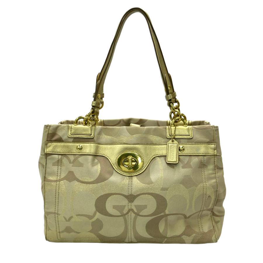 コーチ トートバッグ シグネチャー F18477 レディース COACH 中古