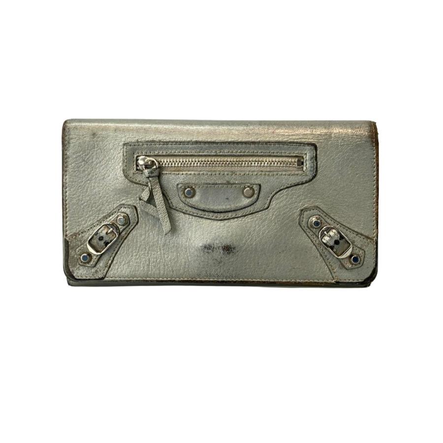 バレンシアガ 二つ折り長財布 レディース BALENCIAGA 中古 : Rehello 