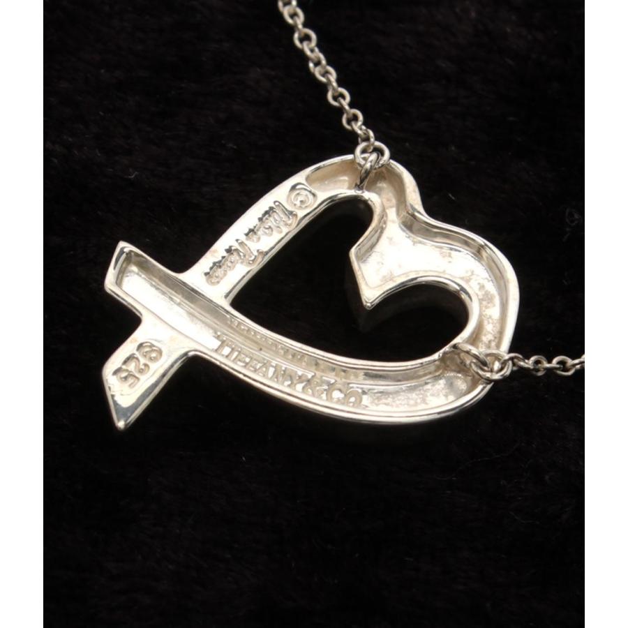 週末お値下げ　美品　ティファニー　大きめラビングハート　ネックレス　９２５ 美品 ティファニー ネックレス SV925 ラビングハート