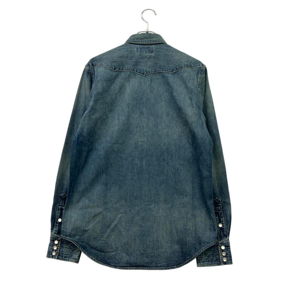 RRL Ralph Lauren デニムシャツ 長袖 ダブルアールエル ラルフローレン 長袖 デニムシャツ メンズ SIZE M