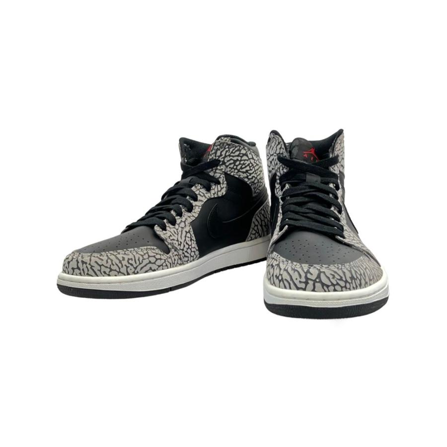 美品 ナイキ ハイカットスニーカー AIR JORDAN 1 RETRO 839115-013