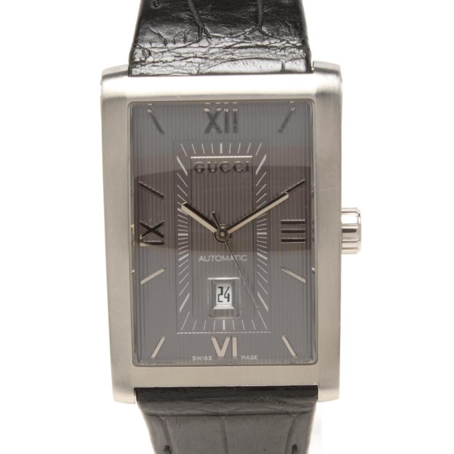 GUCCI メンズ　自動巻き腕時計 グッチ 腕時計 自動巻き 8600M メンズ GUCCI 中古 : Rehello by