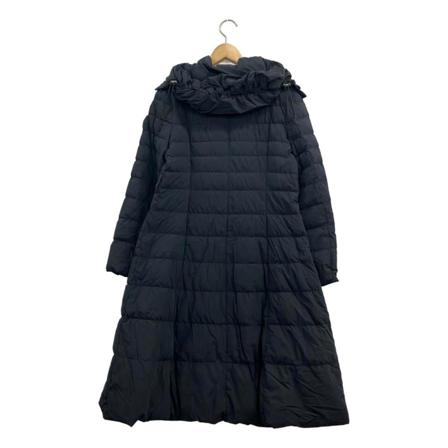 エムズグレイシー アンゴラ混 ウール コート 膝丈 フレア ベルト ブラック L エムズグレイシー アンゴラ混 ウール コート 膝丈 フレア ベルト