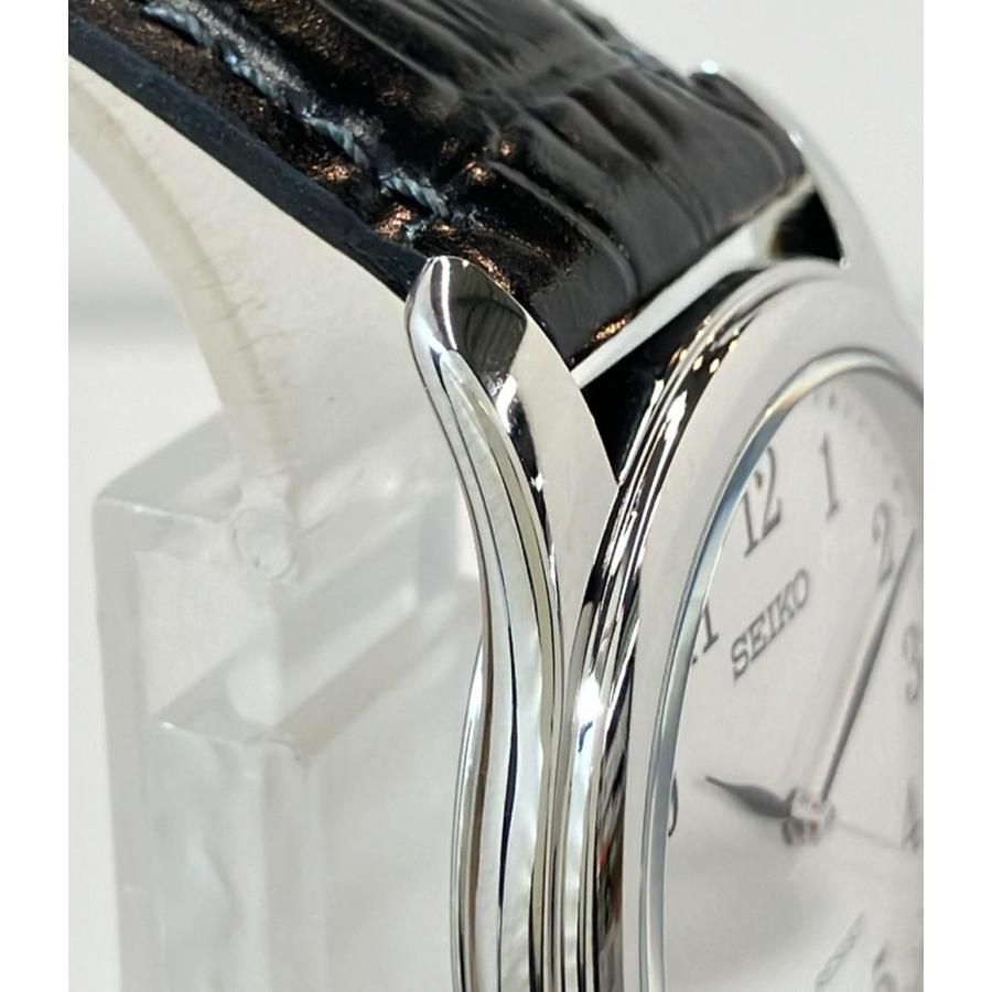 セイコー 腕時計 クオーツ ホワイト 7N01-0EF0 メンズ SEIKO 中古 