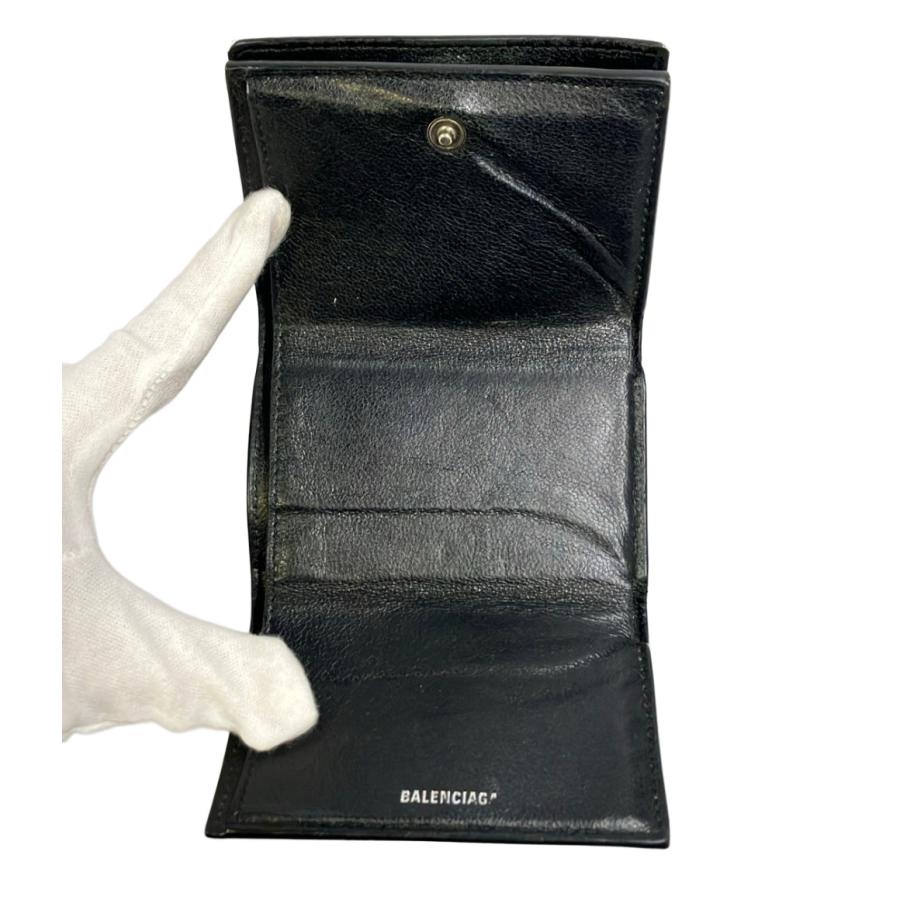 バレンシアガ 三つ折り財布 594312 レディース メンズ BALENCIAGA 中古