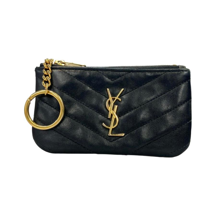 サンローランパリ コインケース キーリング付き メンズ SAINT LAURENT  