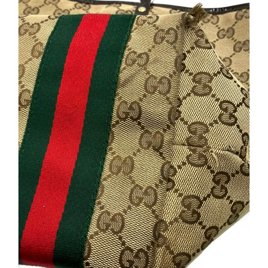 GUCCI ロゴトートバッグ 大容量 グッチ トートバッグ GGキャンバス 211970 520981 ユニセックス GUCCI