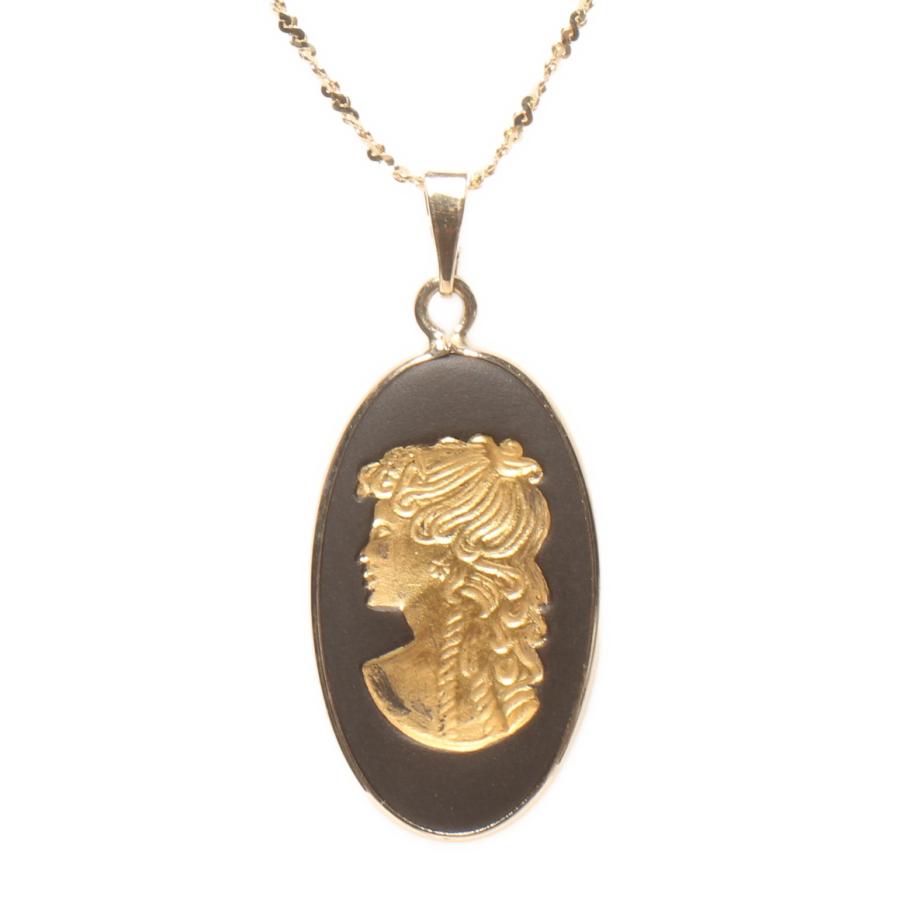 ウェッジウッド ネックレス 750 カメオ レディース Wedgwood 中古 