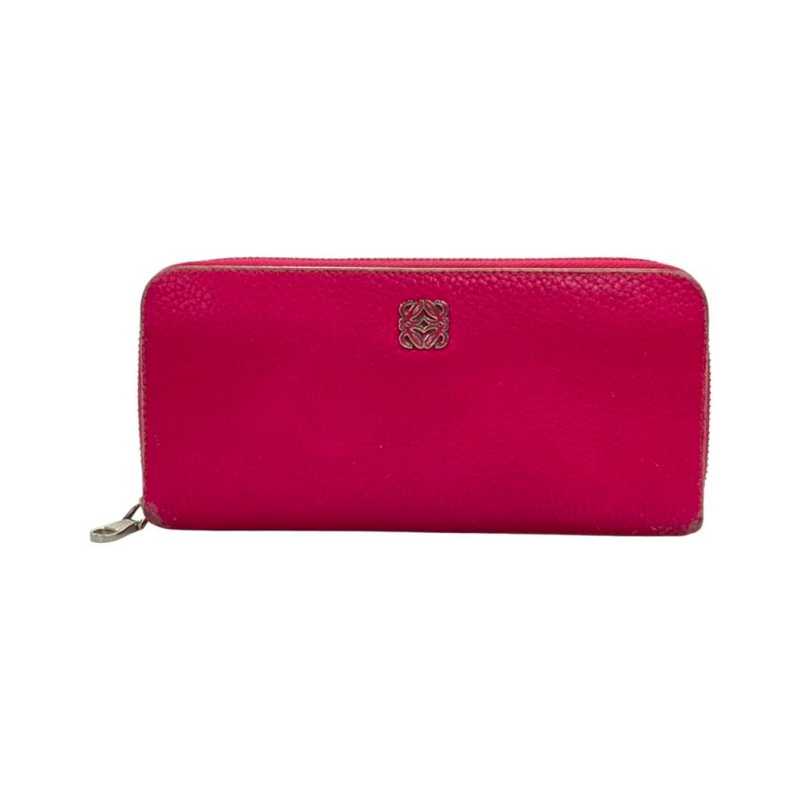 【美品】 27 LOEWE ロエベ ラウンドファスナー 長財布 LOEWE ロエベ ラウンドファスナー/ジップ 長財布/ウォレット (LOEWE/長