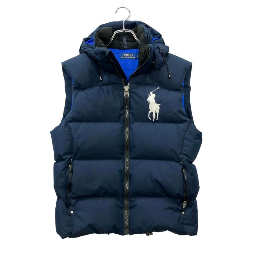 ポロ・ラルフローレン ダウンベスト ビッグポニー メンズ SIZE M POLO