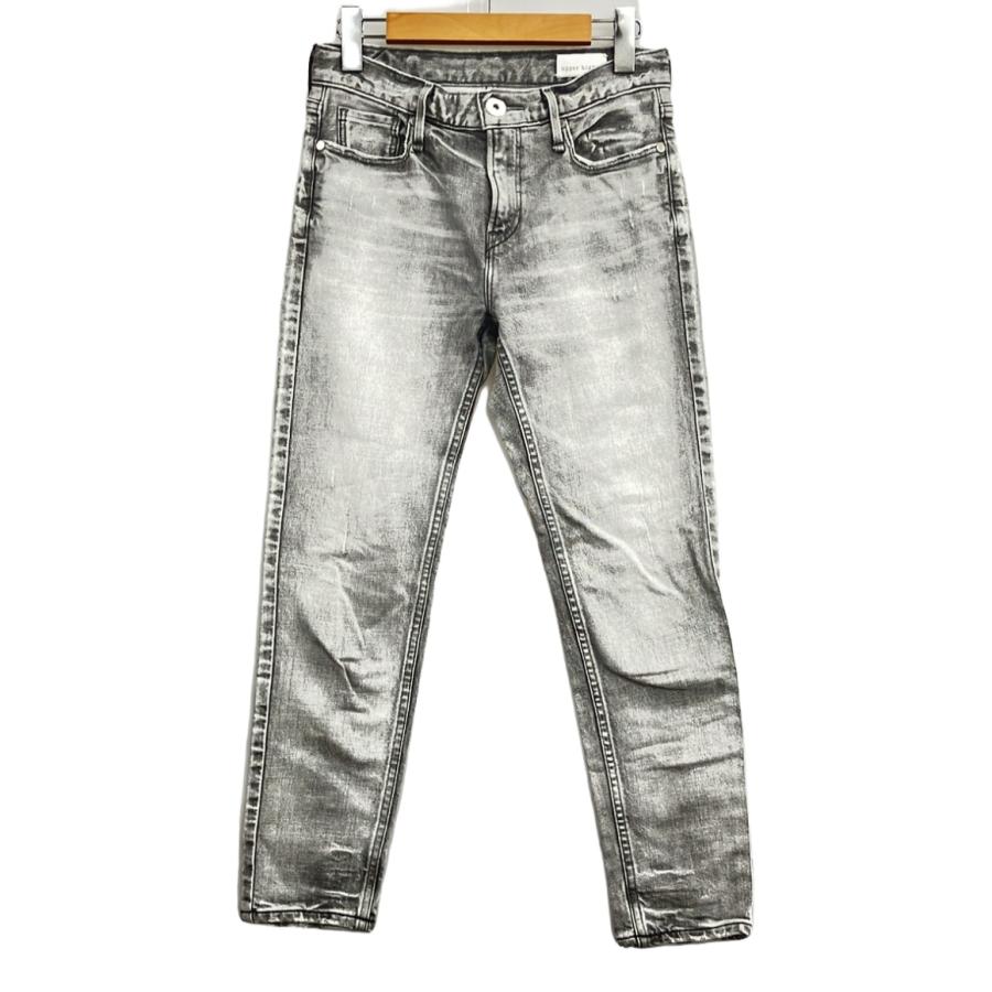 アッパーハイツ スキニーデニムパンツ ダメージ加工 レディース SIZE  