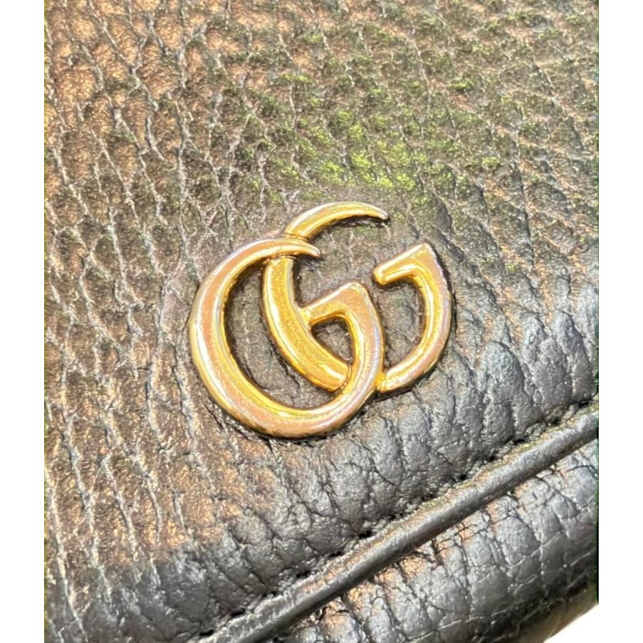グッチ 三つ折り財布 GGマーモント 474746 534563 レディース