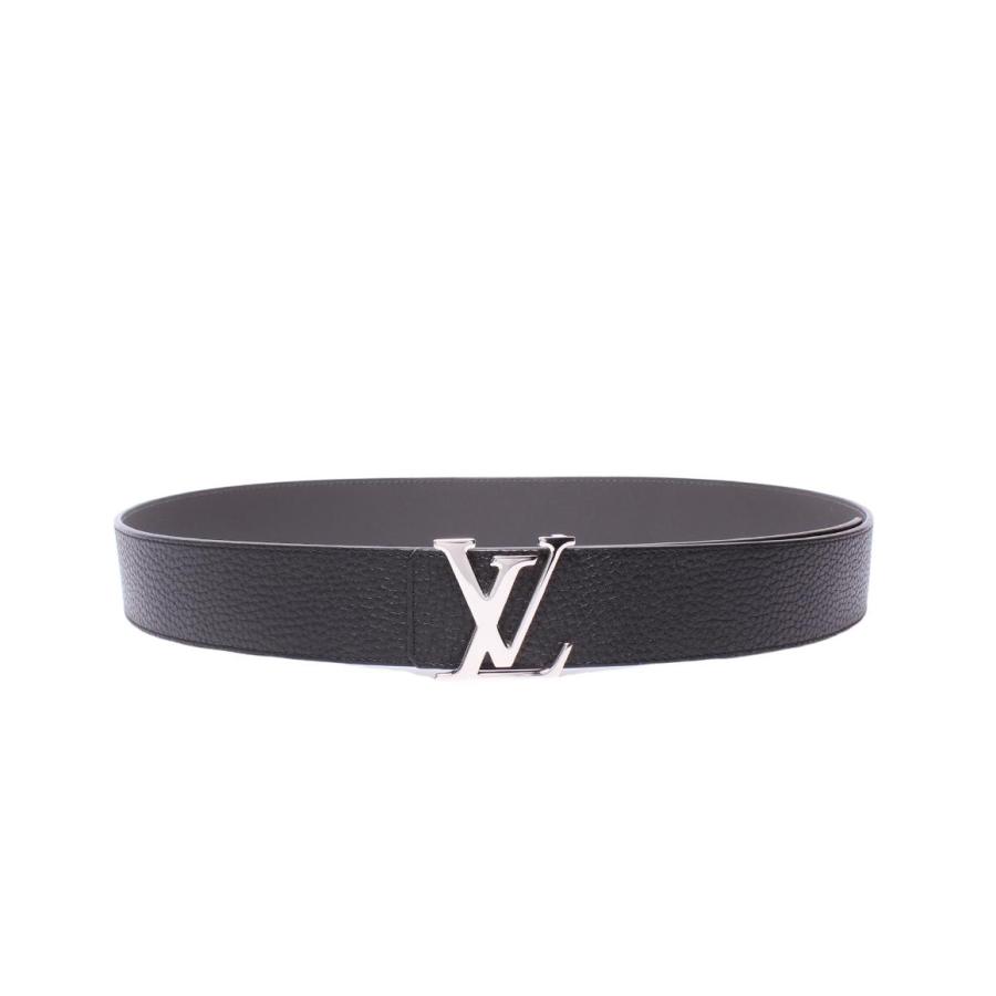 美品✨ ルイヴィトン ベルト サンチュール シルバー金具 バックル ブラック LOUIS VUITTON - 【LOUIS VUITTON】ルイヴィトン サンチュール