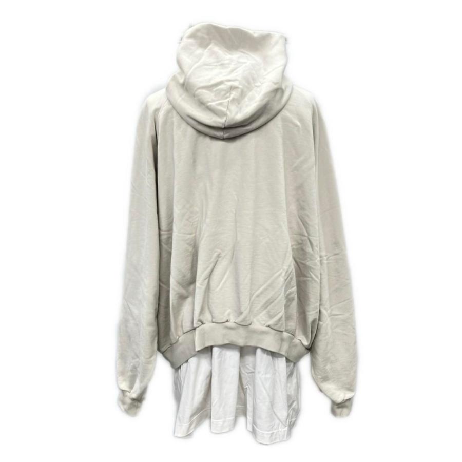 バレンシアガ グラフィックロゴレイヤードオーバーサイズパーカー バレンシアガ レイヤードパーカー メンズ SIZE 2 (M) BALENCIAGA 中古