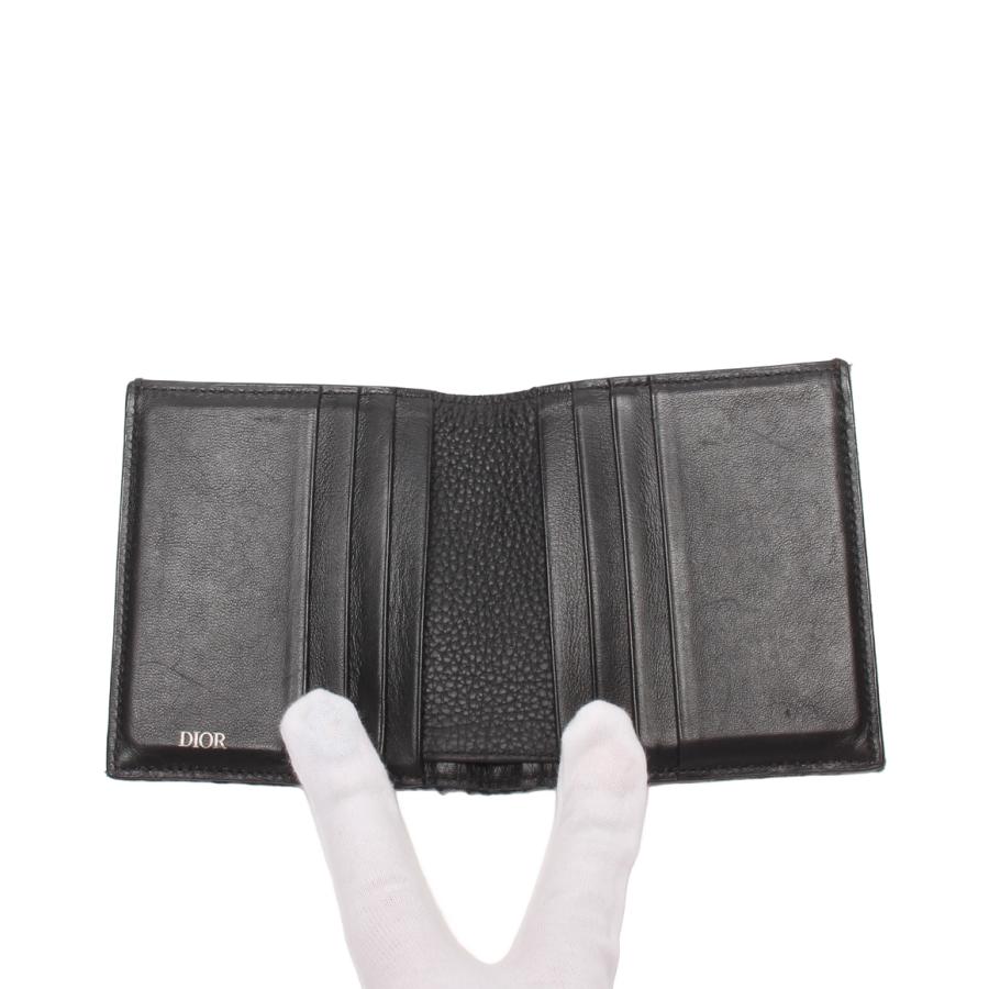 ディオール 二つ折り財布 オブリーク トロッター メンズ Dior 中古