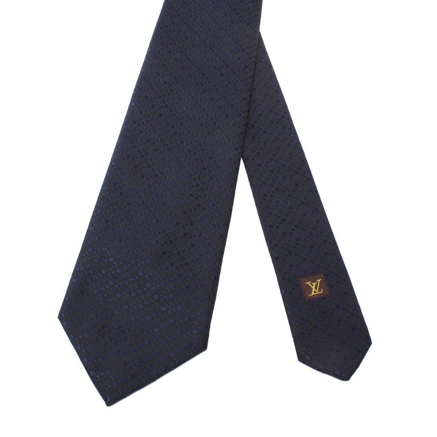 未使用級 LOUIS VUITTON ルイヴィトン ネクタイ シルク100% 美品 ルイ・ヴィトン ネクタイ シルク100％ メンズ LOUIS VUITTON 中古