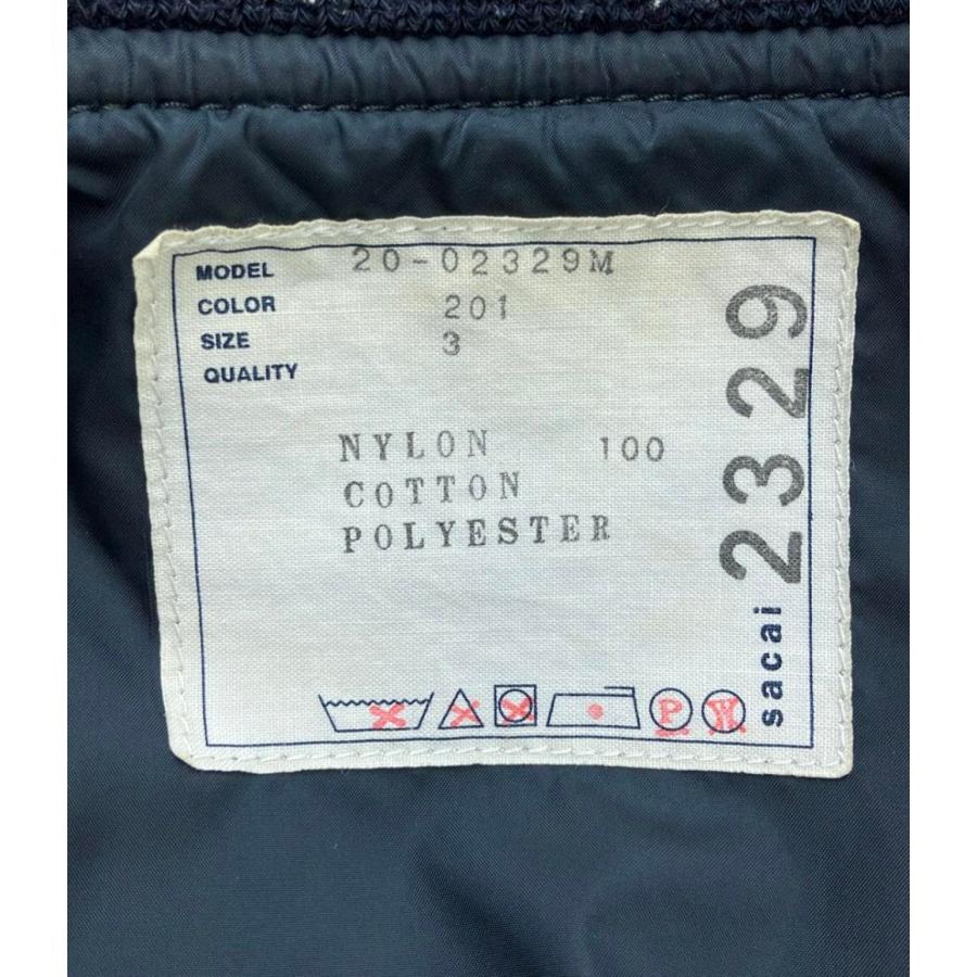 サカイ ドクターウー ブルゾンBANDANA PRINT MA-1 BOMBER JACKET