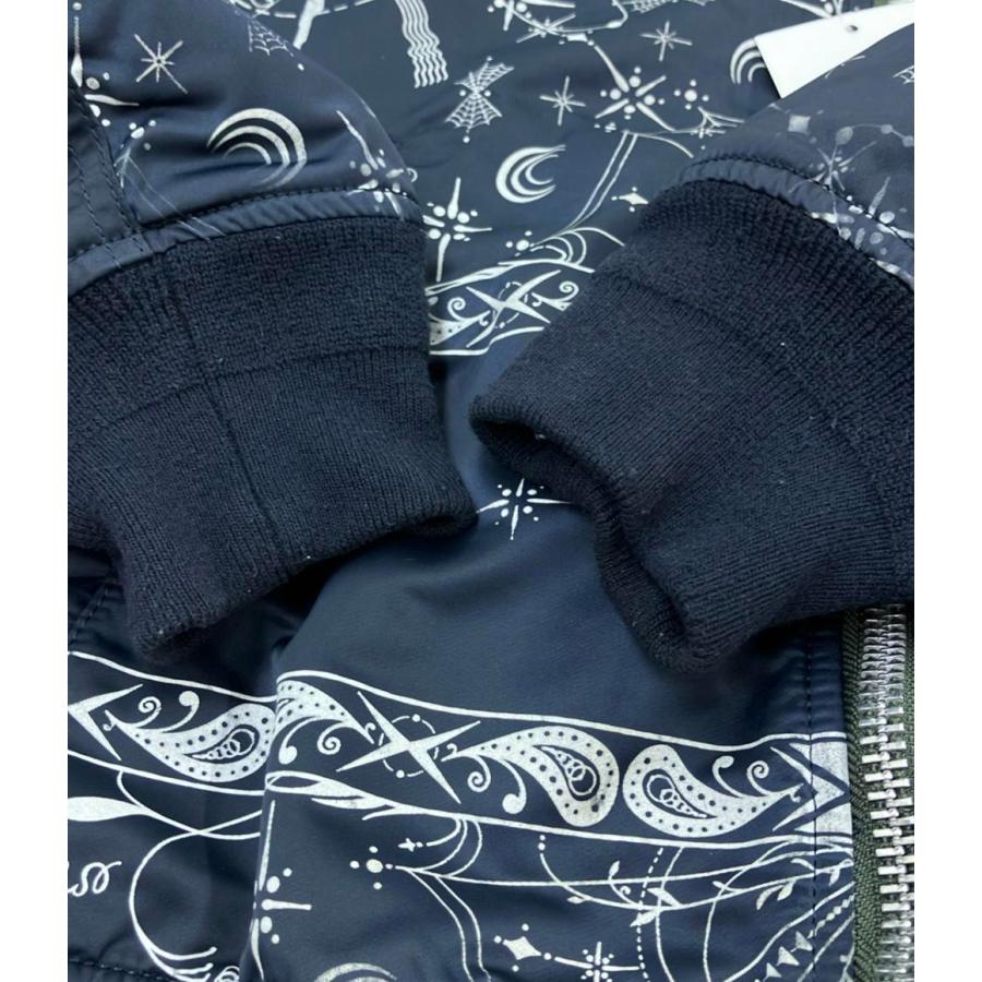 サカイ ドクターウー ブルゾンBANDANA PRINT MA-1 BOMBER JACKET