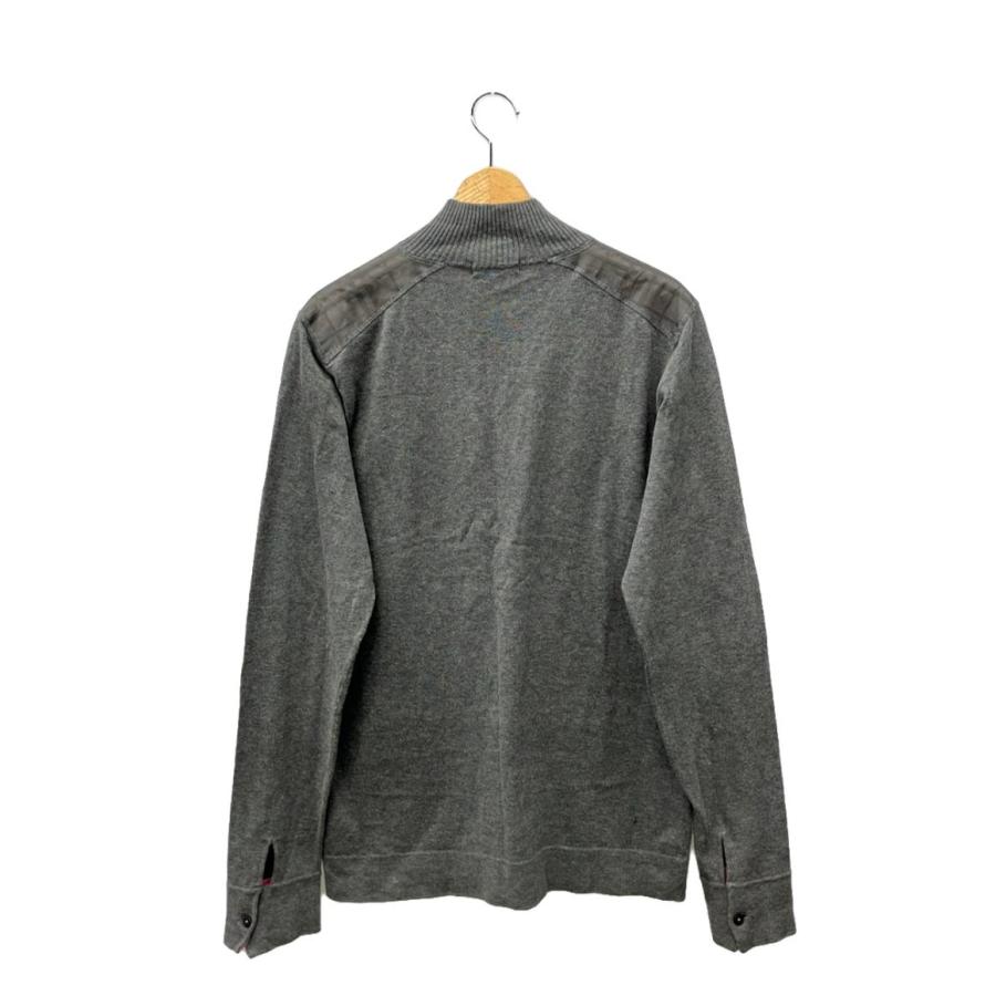 BURBERRY BLACK LABEL バーバリーブラックレーベル ニット セーター ハーフジップ BURBERRY BLACKLABEL ハーフジップ ニットサイズ3 ピンク - メルカリ