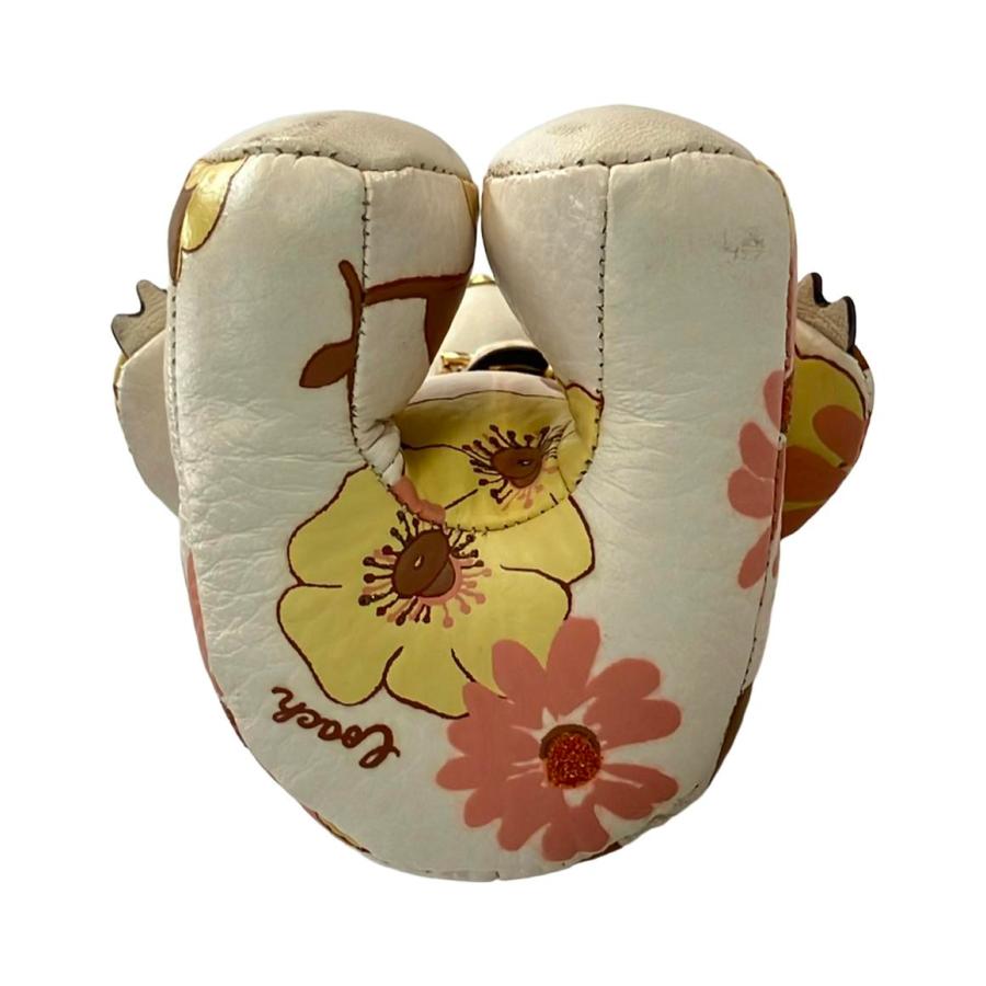 コーチ キーホルダー キーリング バッグチャーム フローラルクラスター