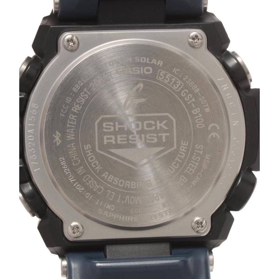 カシオ 腕時計 G-スチール G-STEEL G-SHOCK ソーラー ブラック GST