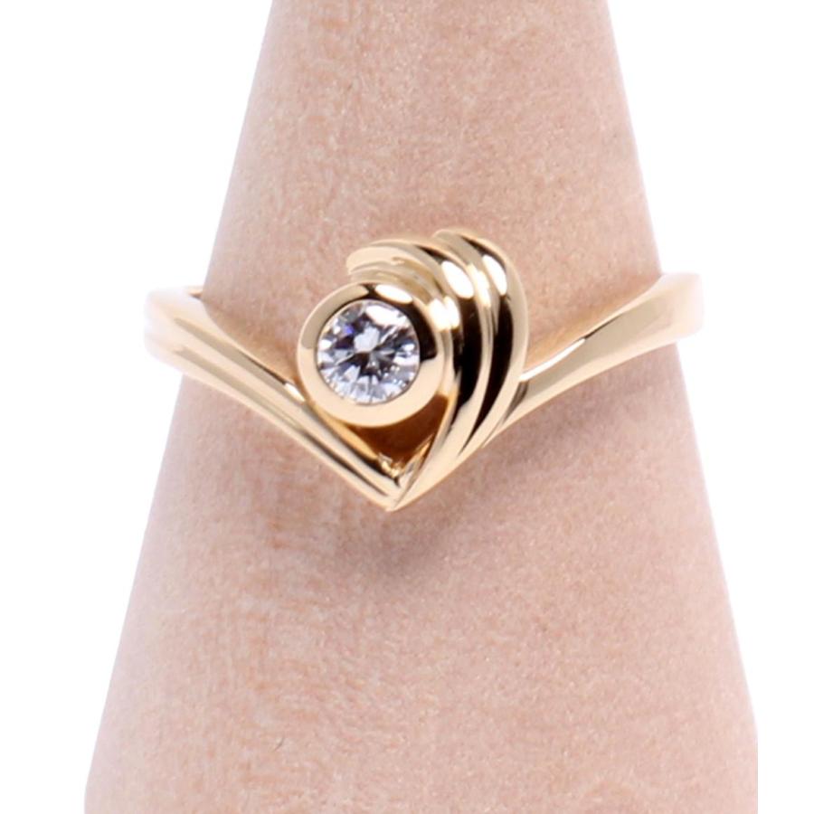 K18ダイヤモンド1.0カラットリングSize15