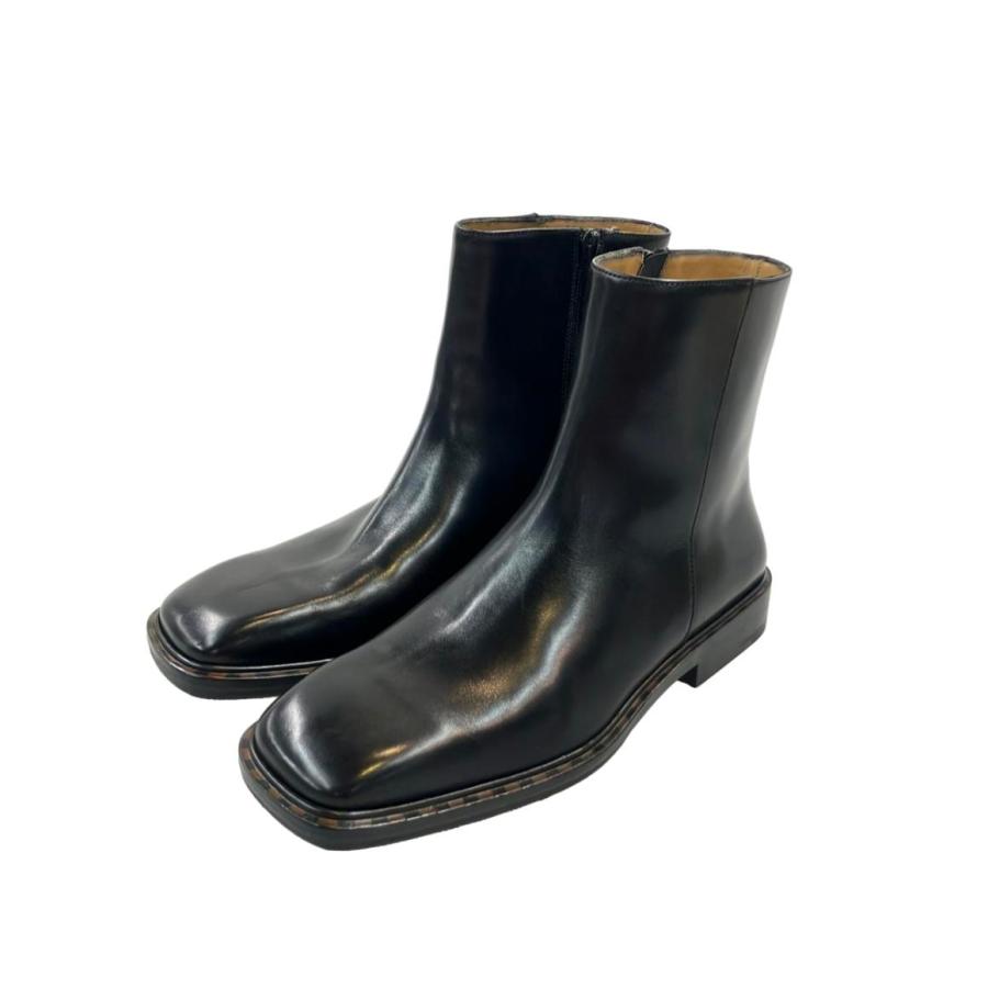 新品　LOUIS VUITTON メンズ　サイドゴアブーツ ルイ・ヴィトン サイドゴアブーツ サイドジップ メンズ SIZE 5 1/2