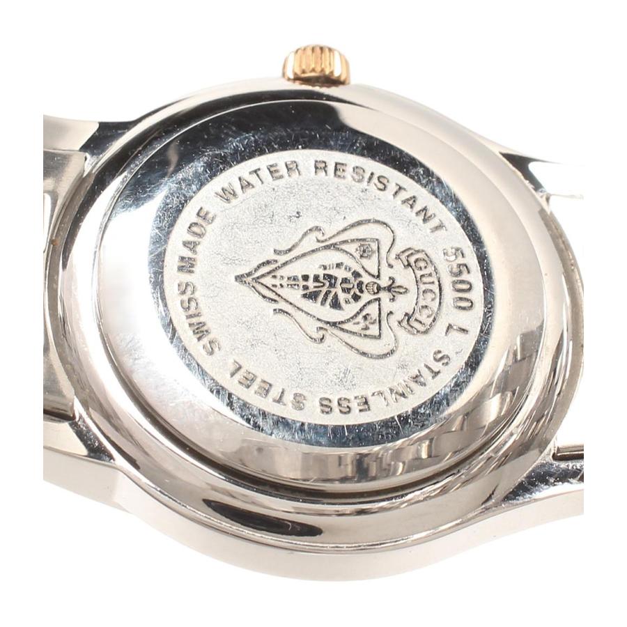 グッチ 腕時計 クオーツ ピンク 5500L レディース GUCCI 中古