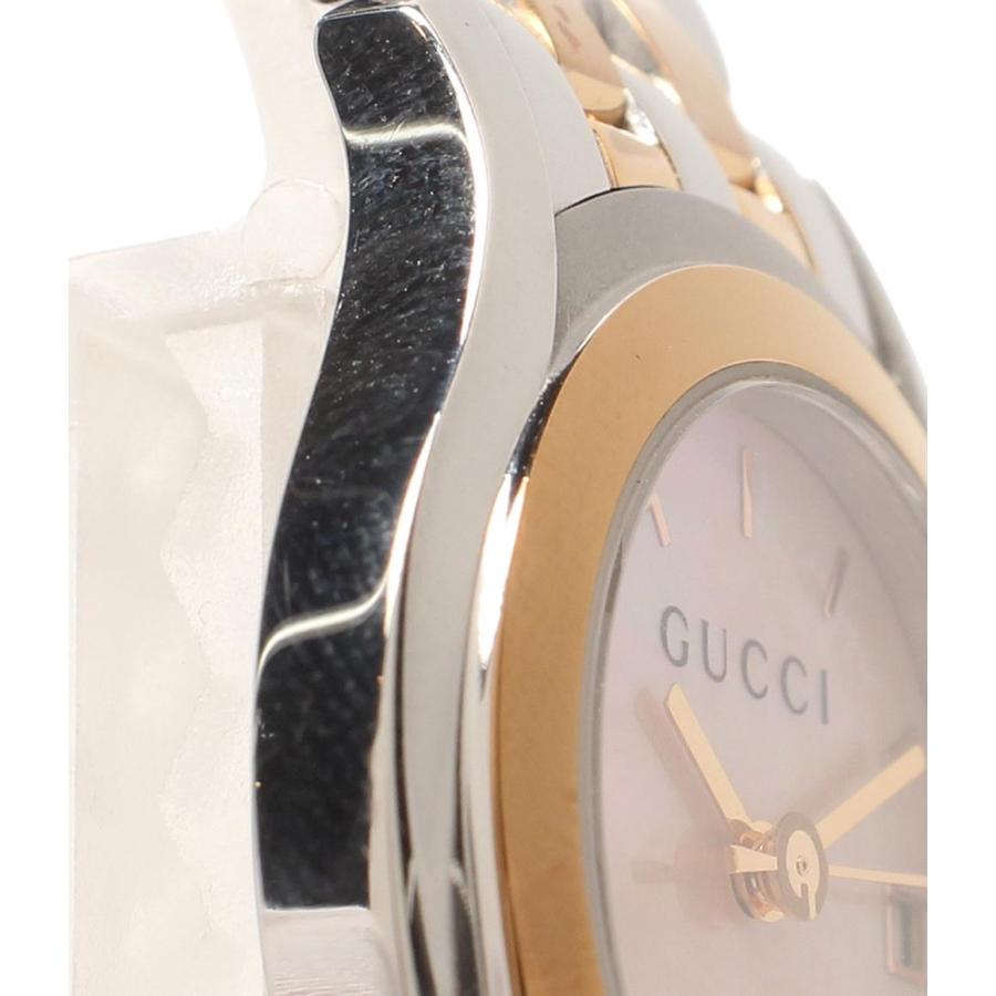 グッチ 腕時計 クオーツ ピンク 5500L レディース GUCCI 中古
