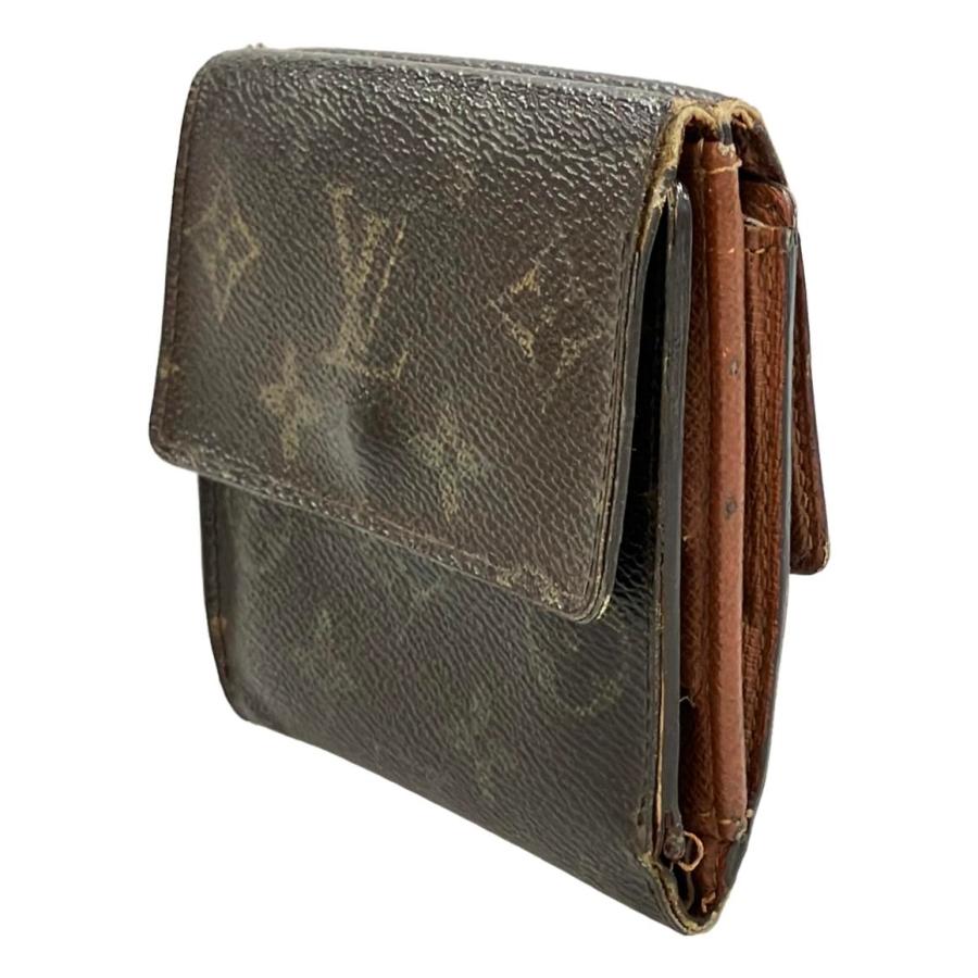 LOUIS VUITTON(ルイヴィトン) Wホック財布 モノグラム ポルト モネ・ビエ カルト クレディ M61652 レザー LOUIS VUITTON - LOUIS VUITTON(ルイヴィトン) Wホック財布 モノグラム