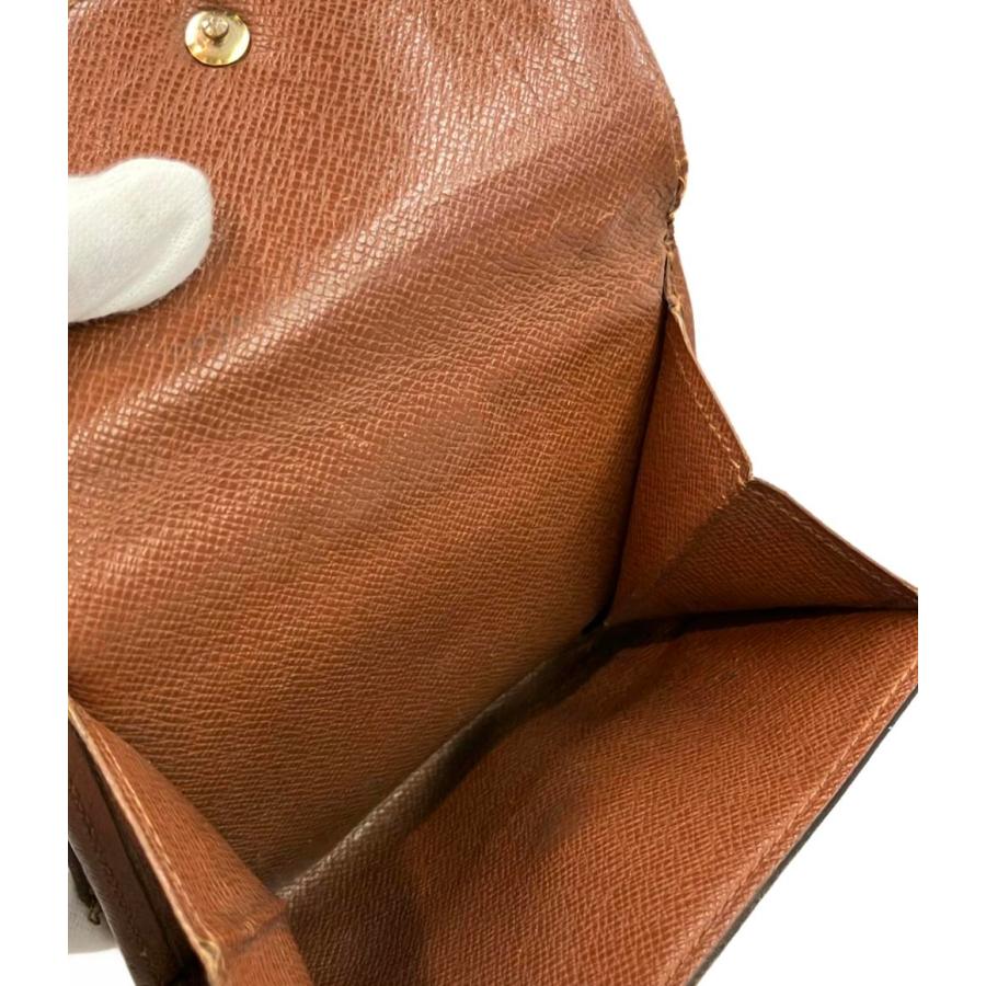 ルイ・ヴィトン Wホック二つ折り財布 ポルトモネ ビエ カルトクレディ