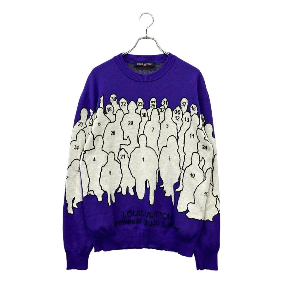 YAMATO 1192様　ルイヴィトン　マルチカラー　ジャガードニット ルイ・ヴィトン ジャガードニット 22AW RM222 ZLL HNN93W メンズ