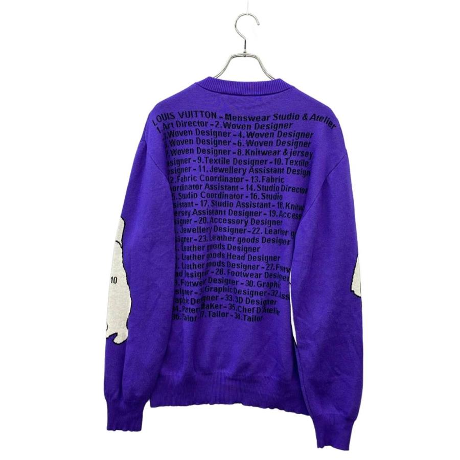 YAMATO 1192様　ルイヴィトン　マルチカラー　ジャガードニット ルイ・ヴィトン ジャガードニット 22AW RM222 ZLL HNN93W メンズ