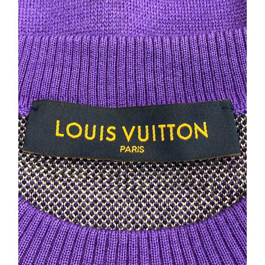 YAMATO 1192様 ルイヴィトン マルチカラー ジャガードニット 中古