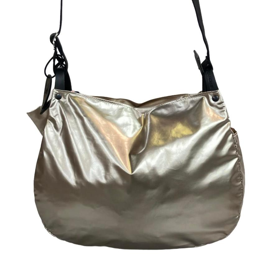 *美品！ JACKGOMMEブラウン合成皮革バッグ 美品！ JACKGOMMEブラウン合成皮革バッグ
