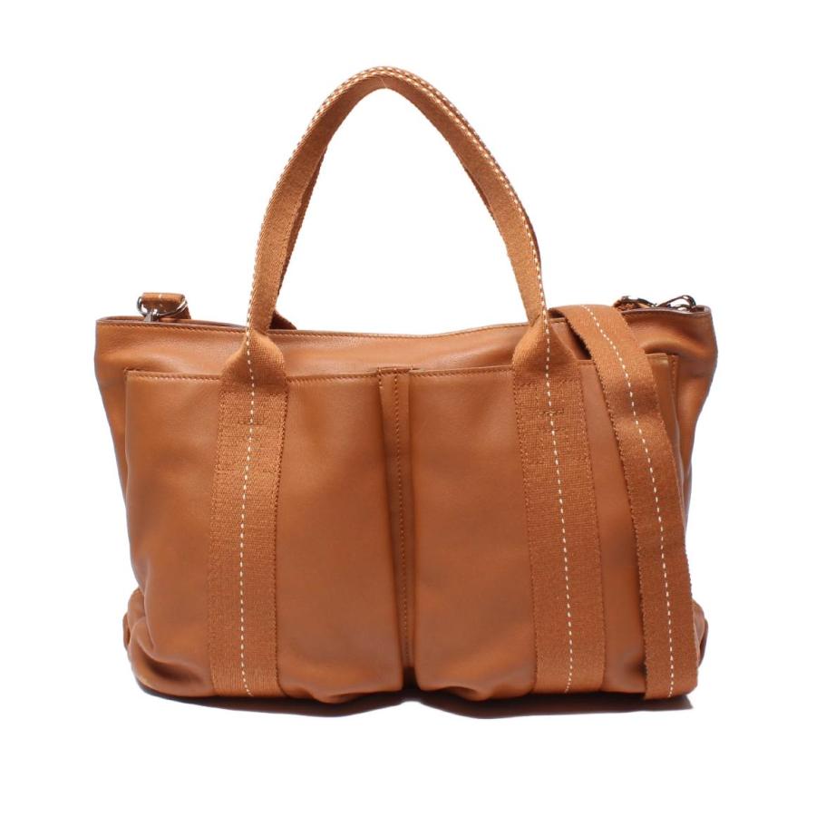 エルメスバッグ/トートバッグ2way エルメス 2WAYトートバッグ ショルダーバッグ 肩掛け □M刻印 シルバー