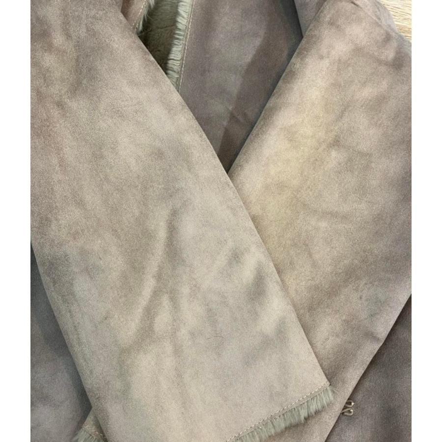 ナノユニバース Lusso vita ムートン調コート S/36 美シルエット ルッソヴィータ フェイクムートンコート レディース SIZE 36 (S) Lusso