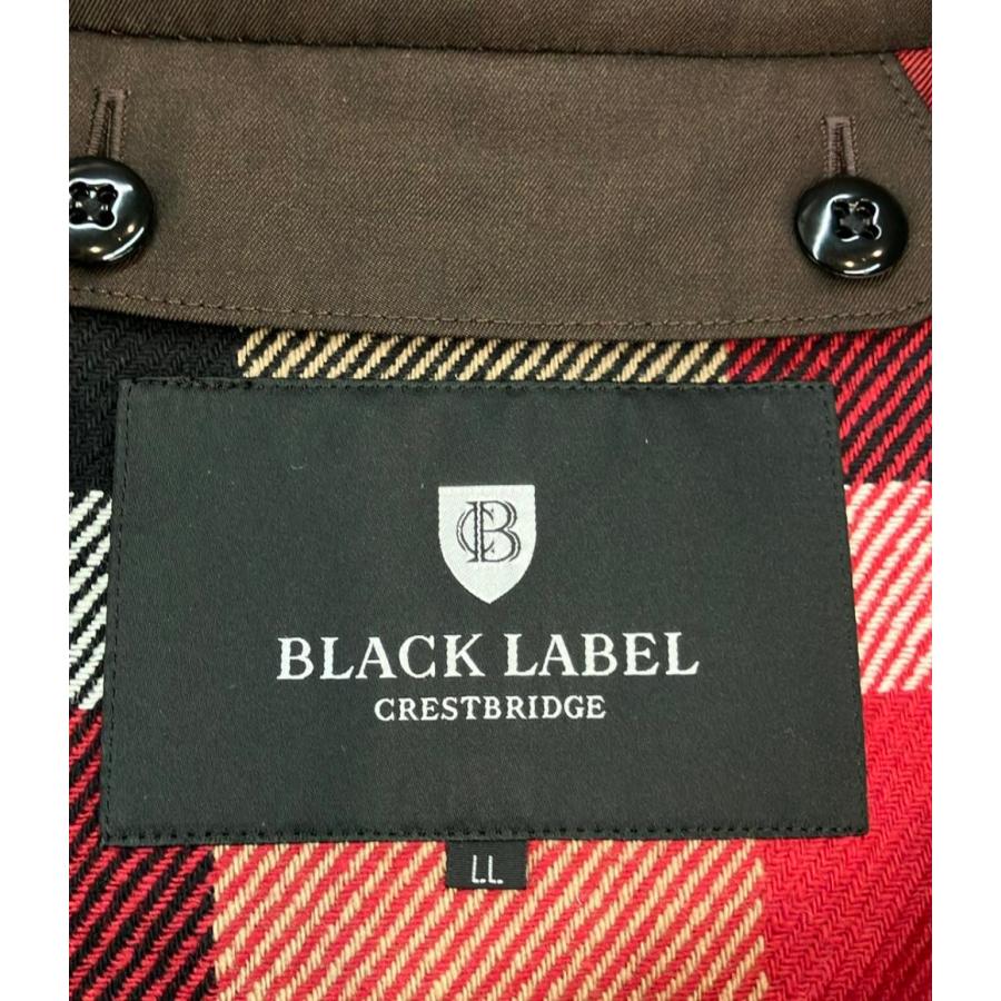 ブラックレーベルクレストブリッジ ステンカラーコート ベルト