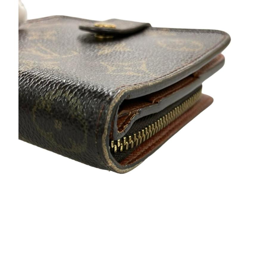 ルイ・ヴィトン 二つ折り財布 モノグラム コンパクトジップ M61667