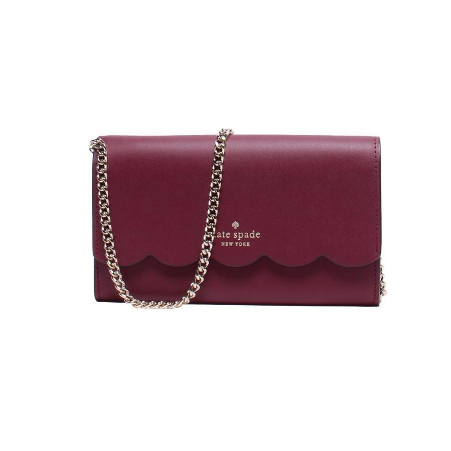 美品 ケイトスペード チェーンショルダーウォレット 長財布 レディース