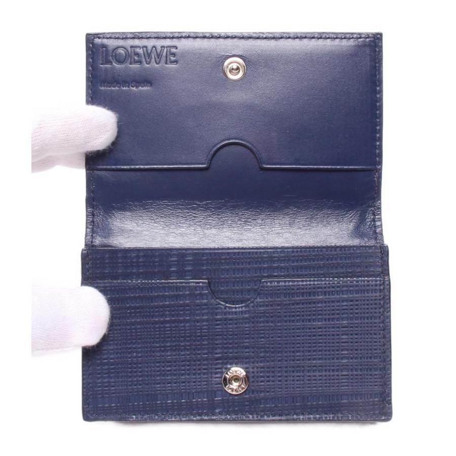 【美品】LOEWE ロエベ カードケース 名刺入れ LOEWE ロエベ カードケース BUSINESS CARDHHOLDER C660M97X05