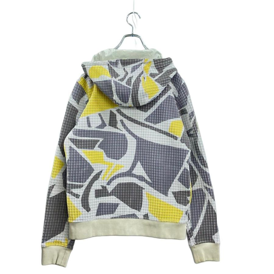 美品 エルメス ワッフルパーカー ジップアップ マルチカラー