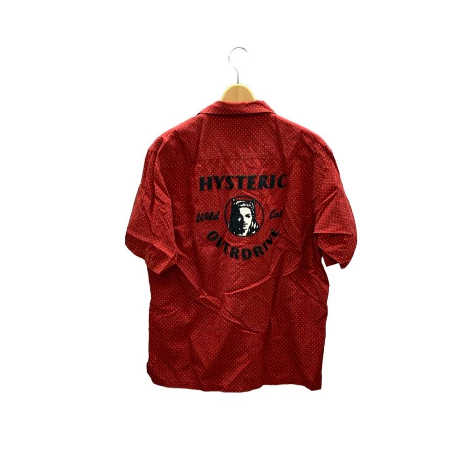 ヒステリックグラマー ドット柄半袖シャツ Wild Cat メンズ SIZE L